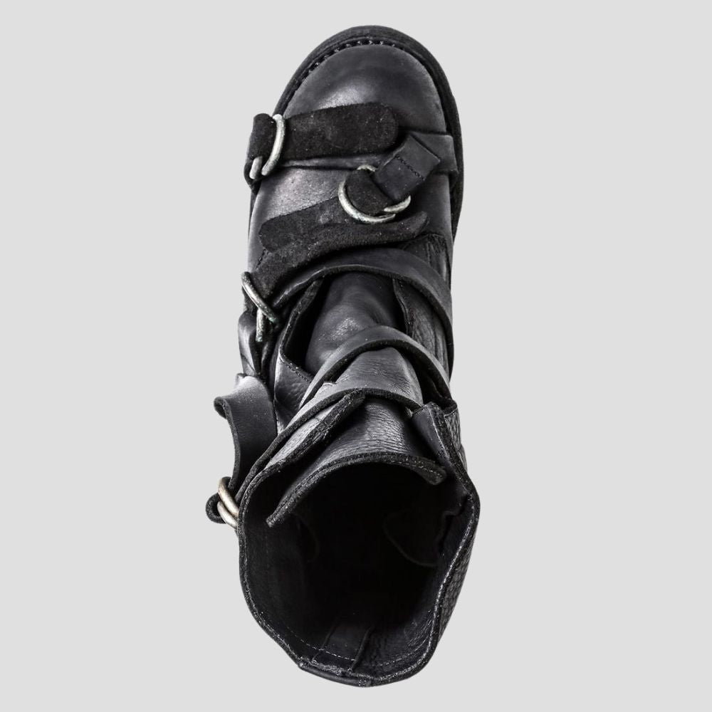 NEO-NOMAD 04 "WANDERER" STRAPPED BOOTS