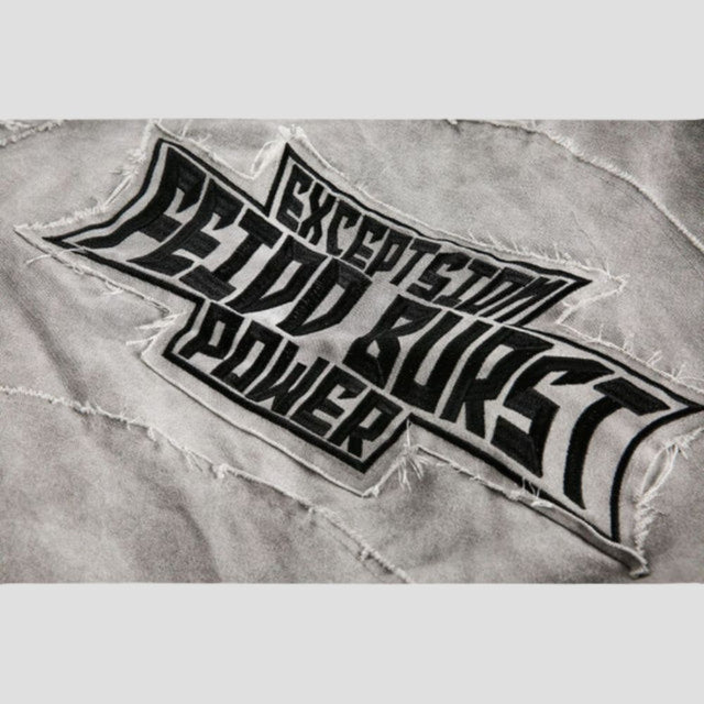 WASTELAND PATCHWORK ZIP JACKET