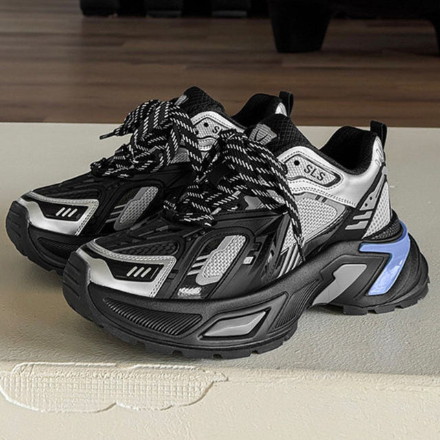 HYBRID TECH CHUNKY SNEAKER GRY