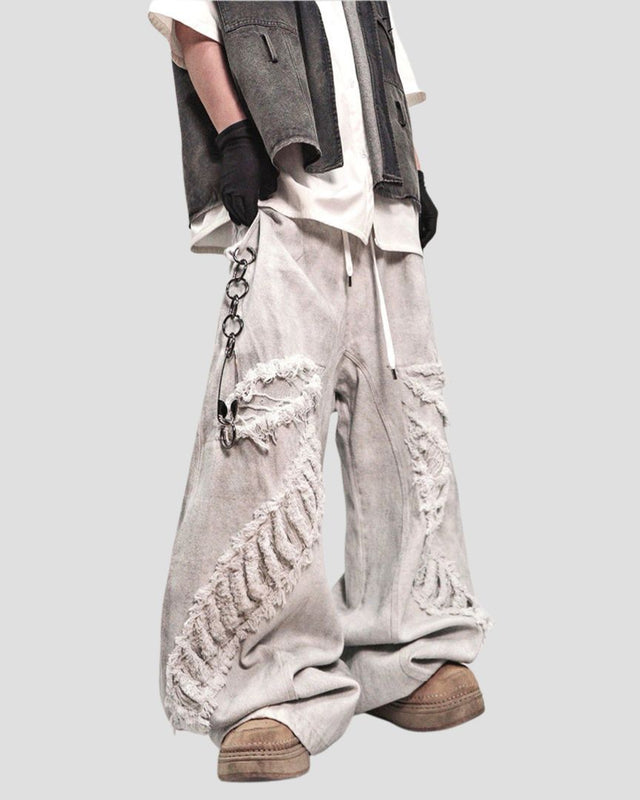 80/20 DISTRESSED DENIM WHT