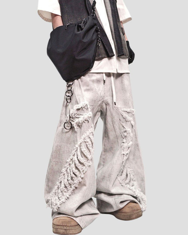 80/20 DISTRESSED DENIM WHT