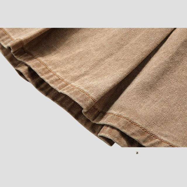 CARGO UTILITY MINI-SKIRT KHK