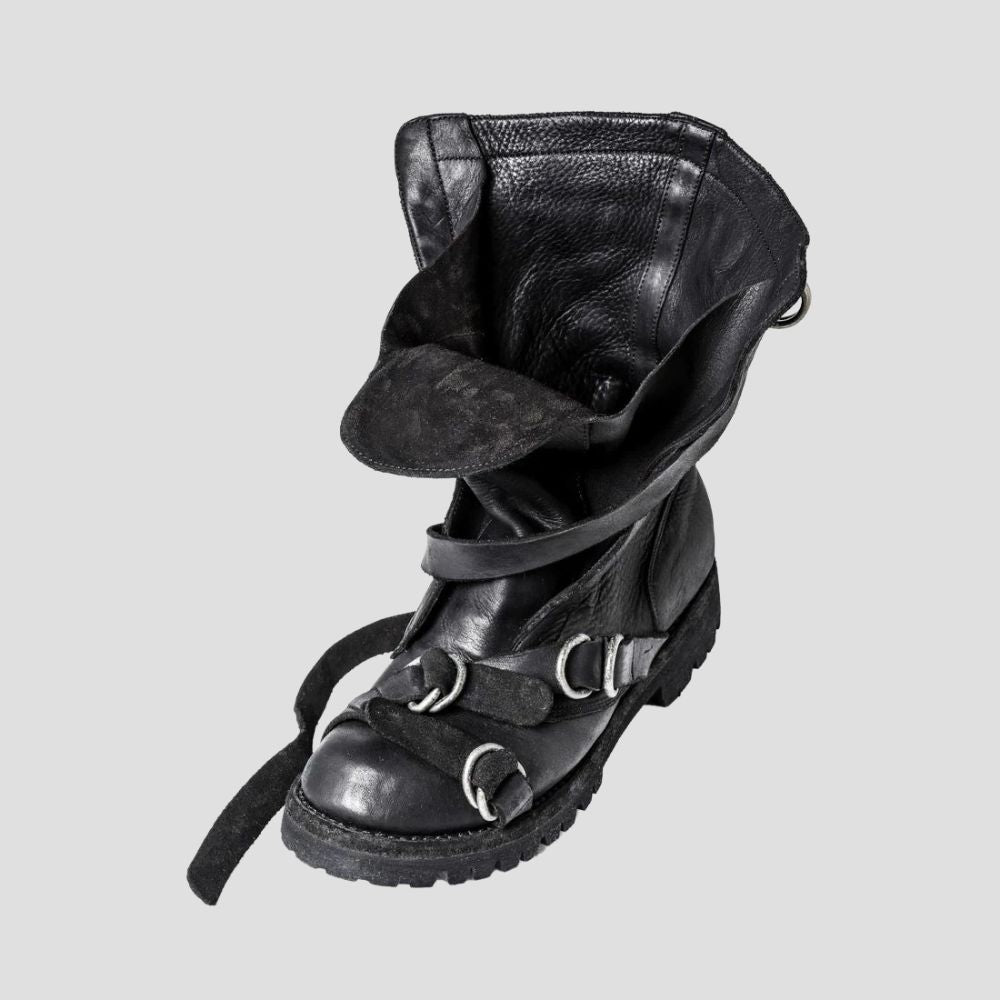 NEO-NOMAD 04 "WANDERER" STRAPPED BOOTS