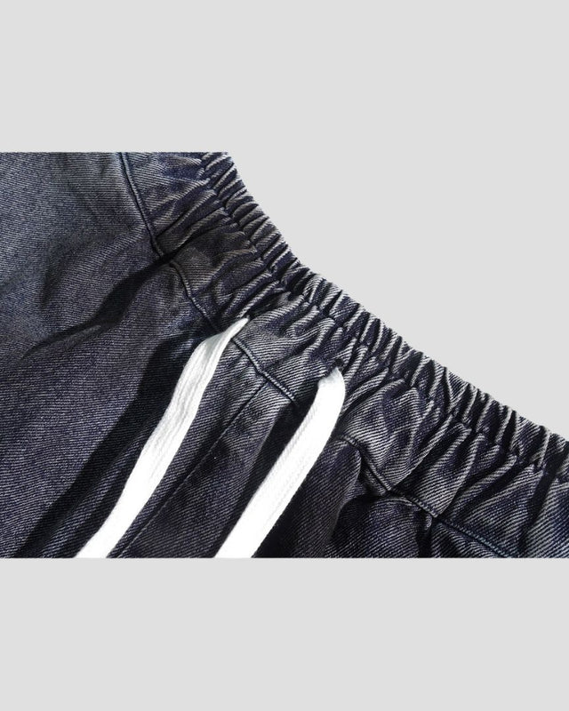 DESTROYED CAMO DENIM