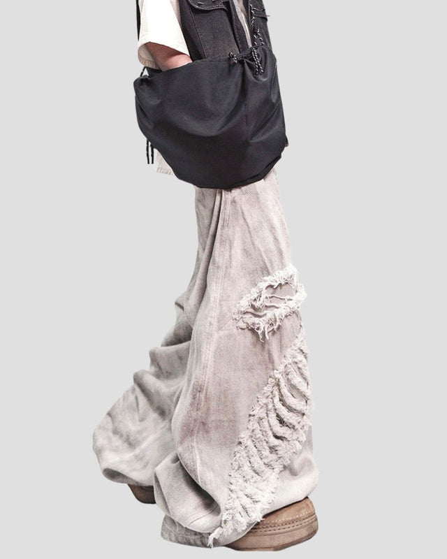 80/20 DISTRESSED DENIM WHT