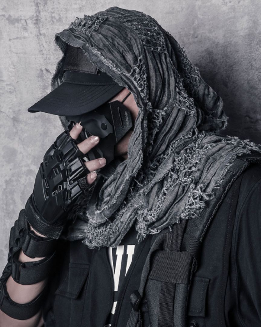 EROSION TEXTURE TACTICAL SHAWL