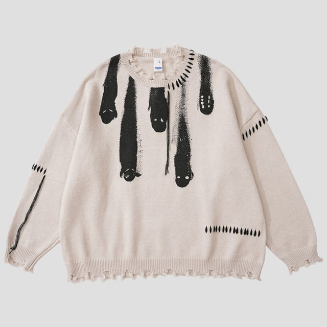 VOID DRIP SWEATER
