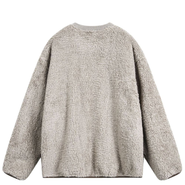 Techwear Patchwork Crewneck Sweatshirt