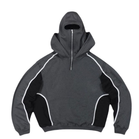 Y2K Double-Hood Hoodie