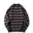 Contrast Stripe Pullover