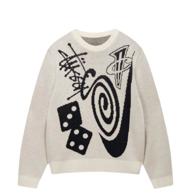Graffiti Art Knit Sweater