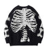 Skull Bone Knit Sweater