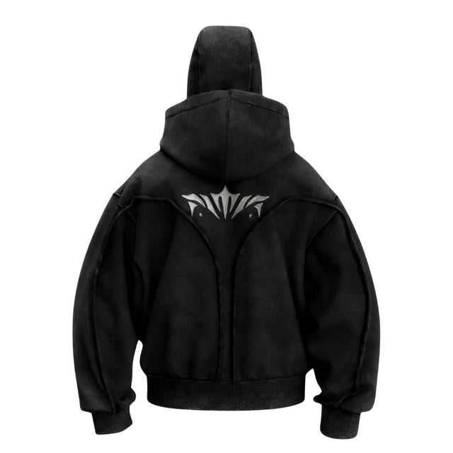 Double-Hood Urban Hoodie