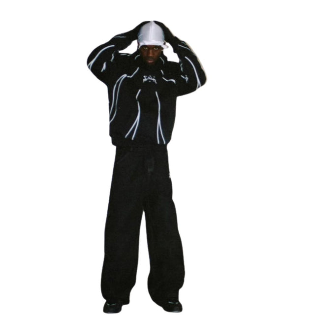 Line Art Trendy Hoodie