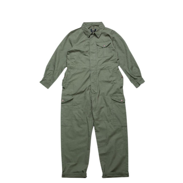 Multi-Pocket Workwear Jumpsuit