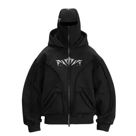 Double-Hood Urban Hoodie