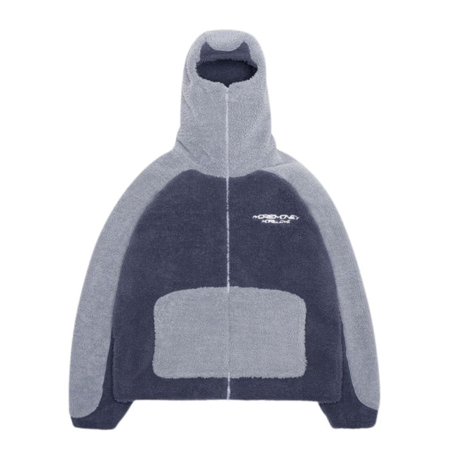 Loose-Fit Casual Sherpa Jacket