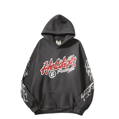 Hell Star Printed Hoodie