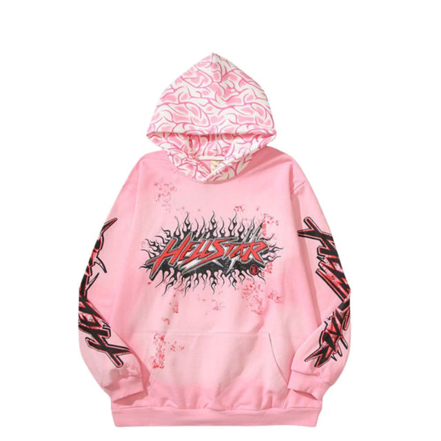 Sudadera con capucha estampada Hell Star