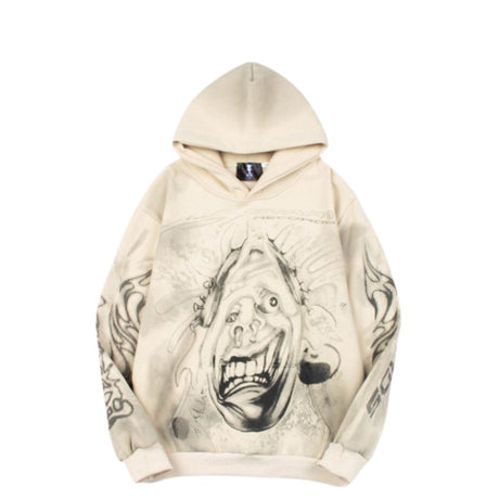 Hell Star Printed Hoodie