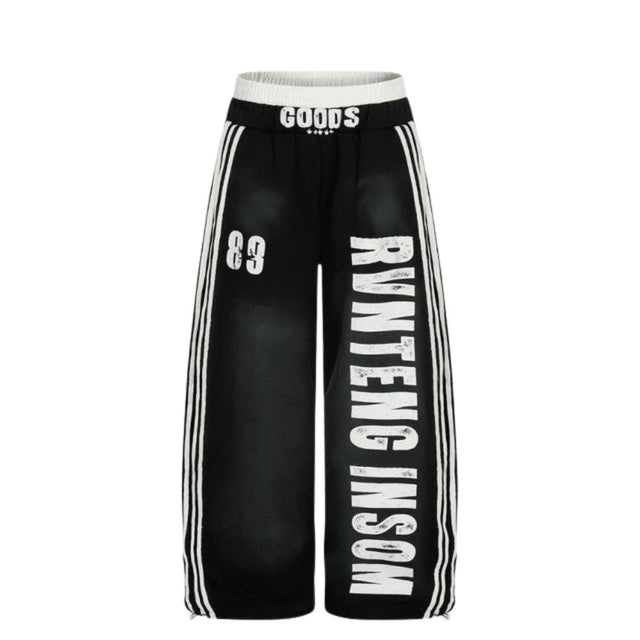 Casual Tie-Dye Casual Pants