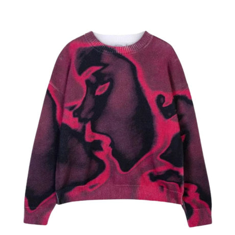 Harajuku Style Crewneck Sweater