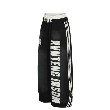 Vintage Tie-Dye Casual Pants