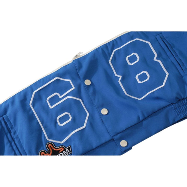 Abnehmbare Strickjacke, bestickte Jacke