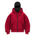 Unique Double-Hood Zipper Hoodie