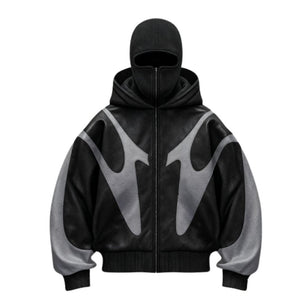 Double-Hood Flame Hoodie