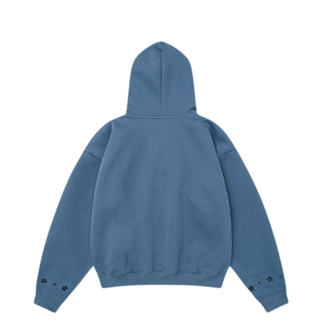 Hoodie mit Sternenstickerei