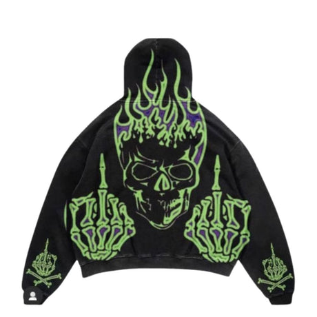 Sudadera con capucha y estampado gráfico