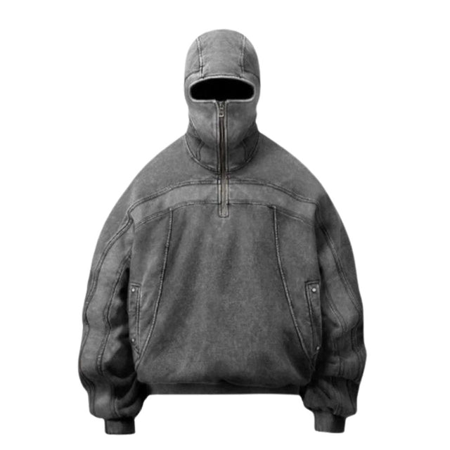 Y2K Masked Zip Hoodie