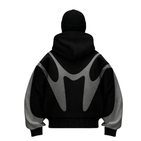 Double-Hood Flame Hoodie