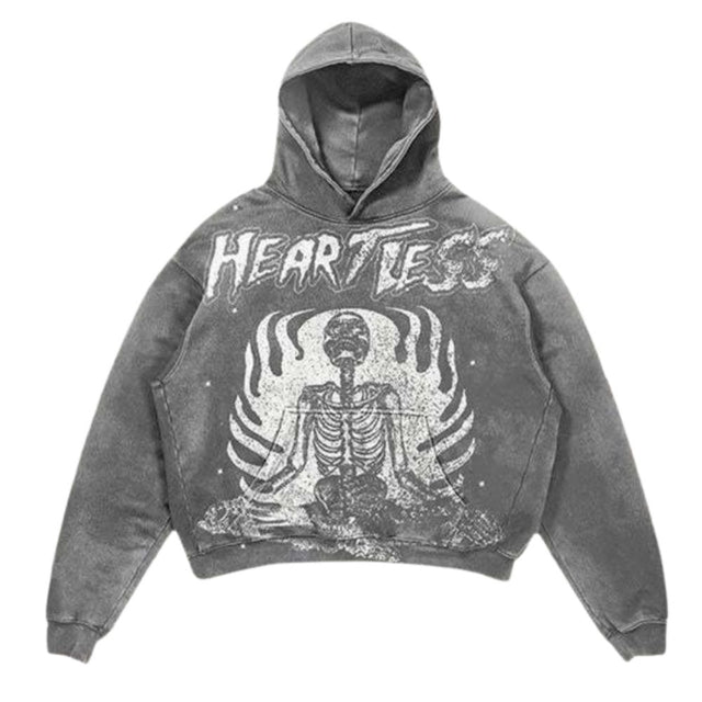 Graphic Print Hooded Sweatshirt