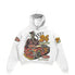 Graffiti Cartoon Graphic Oversized Hoodie