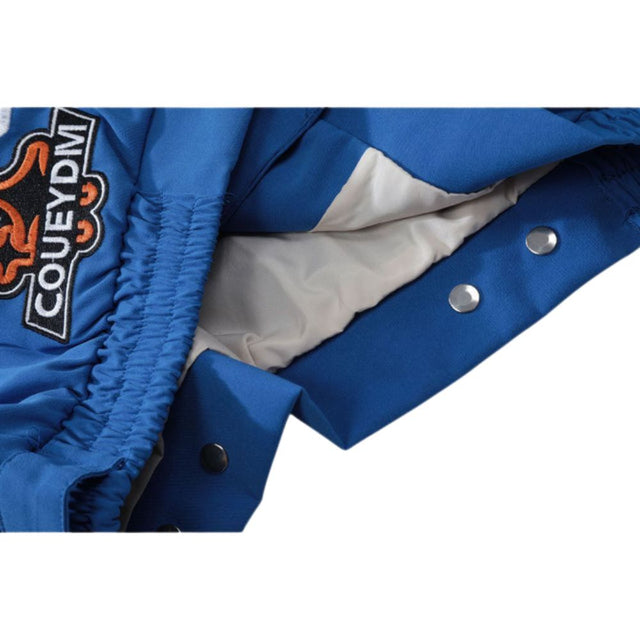 Abnehmbare Strickjacke, bestickte Jacke