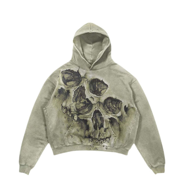 Y2K Gothic Devil Horn Hoodie