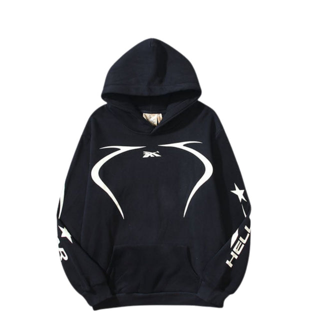Sudadera con capucha estampada Hell Star