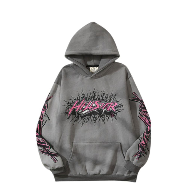 Sudadera con capucha estampada Hell Star