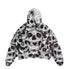 Smoking Skull Graphic Hoodie