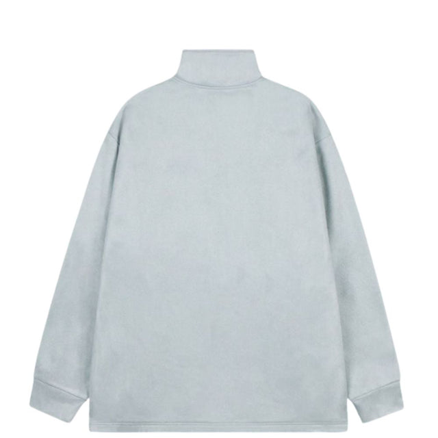 Sudadera de cuello alto con cremallera decorada