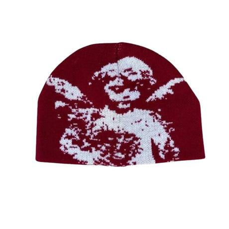 Trendy Cartoon Pattern Knit Beanie