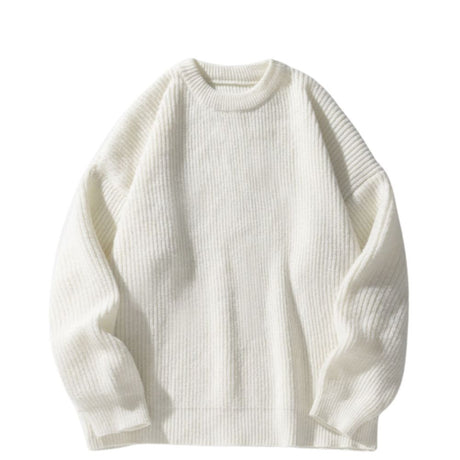 Solid Chunky Knit Sweater