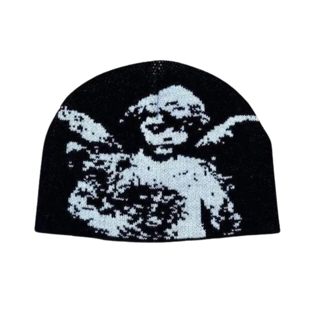 Trendy Cartoon Pattern Knit Beanie