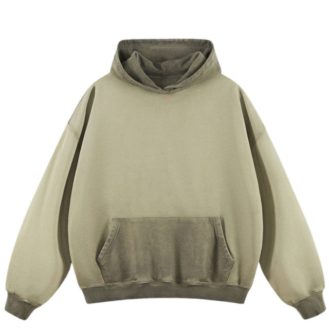 Color-Blocked Hooded Sweatshirt