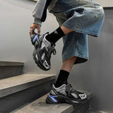 HYBRID TECH CHUNKY SNEAKER GRY