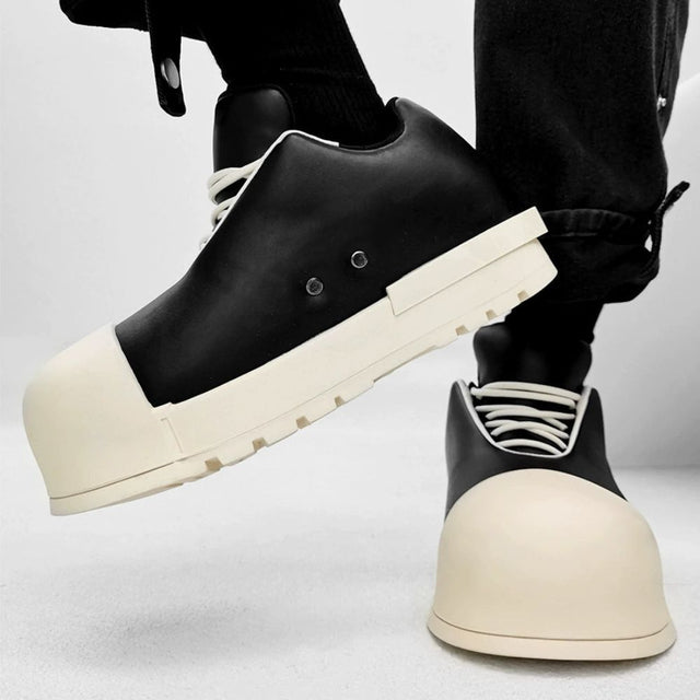 Low-Top Chunky Platform Shoes