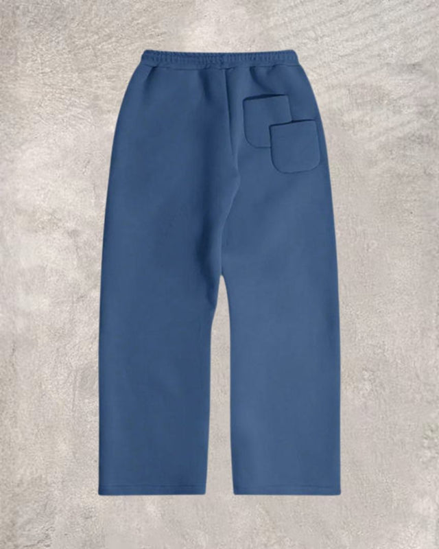 Solid Color Hooded Tracksuit