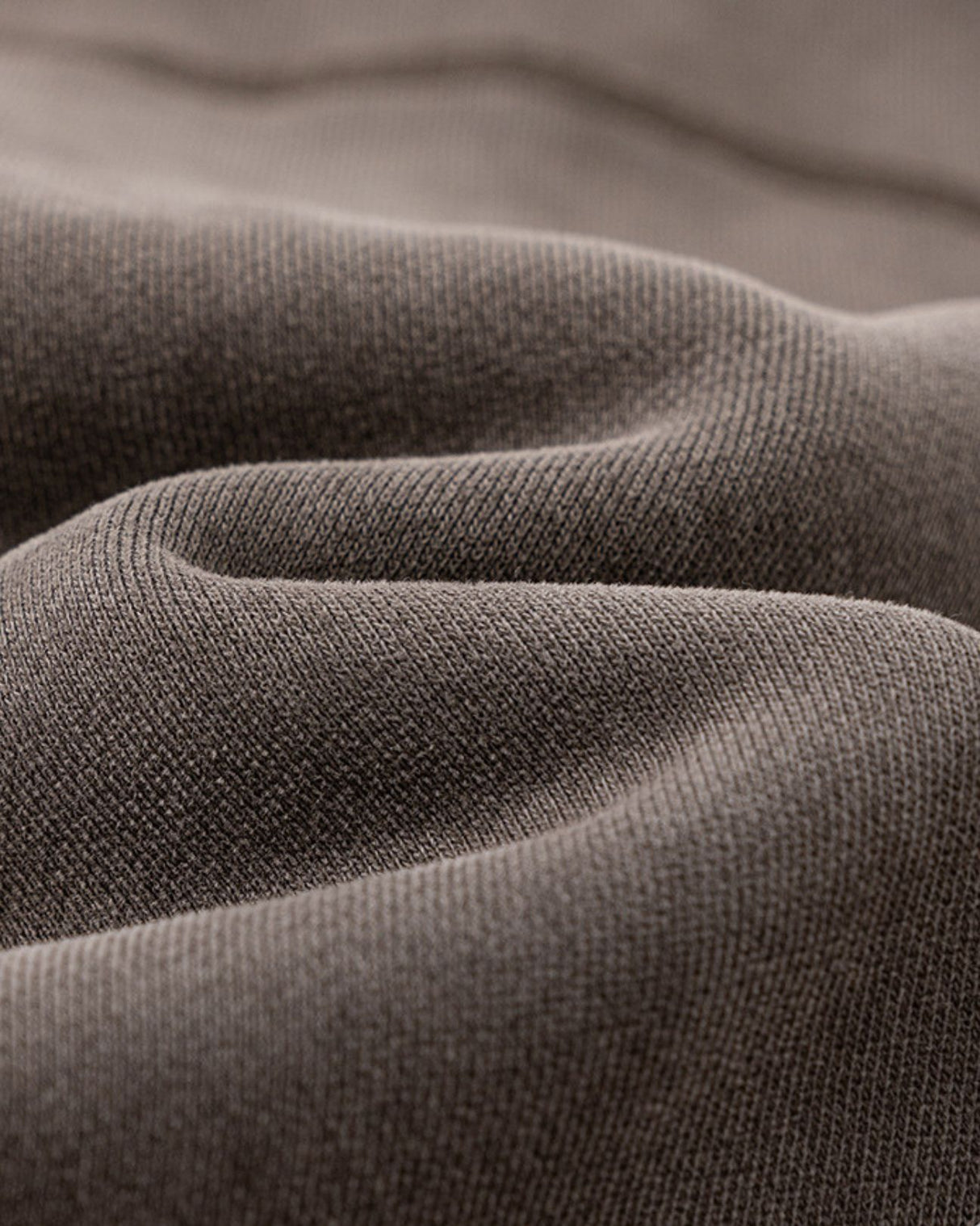 DISTRESSED FLEECE ZIP-HOODIE CHARCOAL